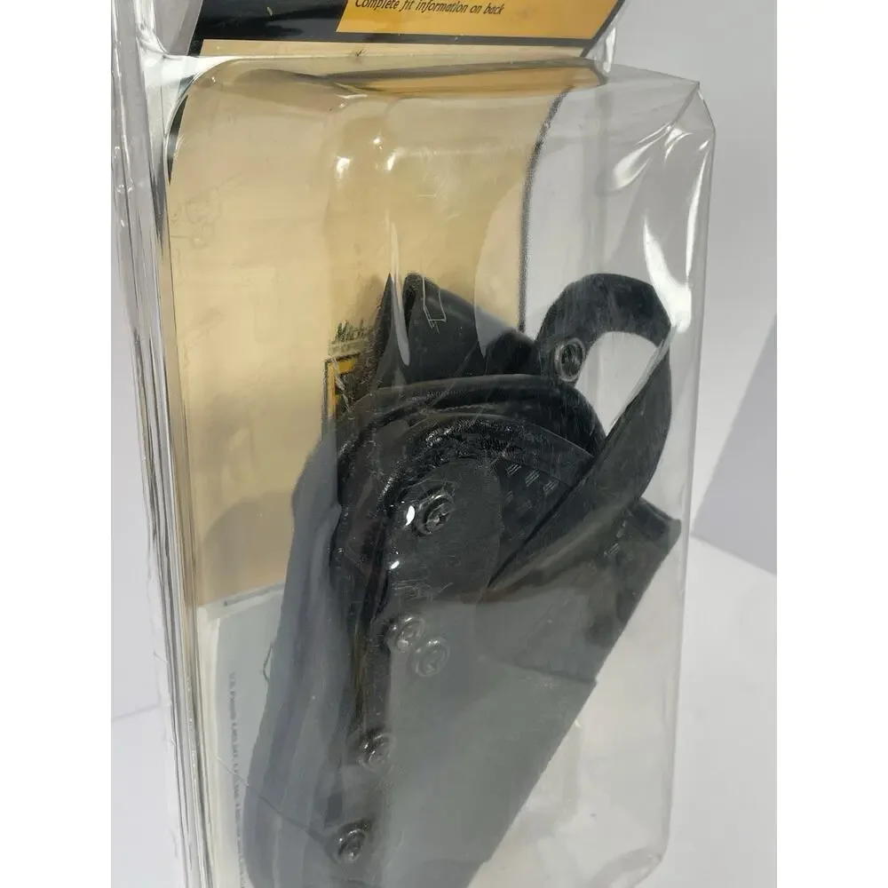Uncle Mikes Jacket Slot Dual Retention Duty Holster 4in Barrel Revolvers 6752-4